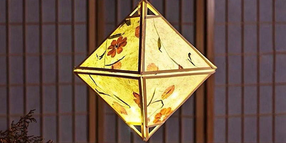 Diamond lantern to be made at Battersea Power Station Mid-Autumn Festival craft workshop.