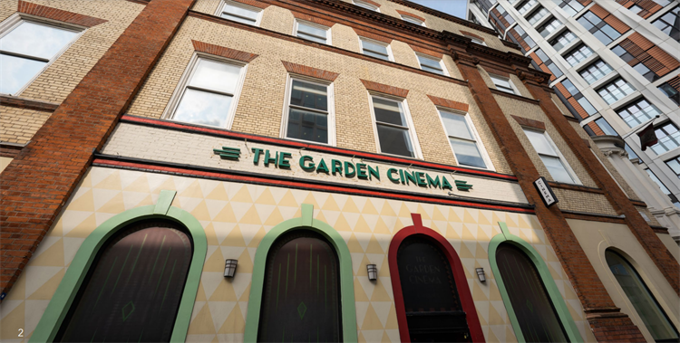 The Garden Cinema in London.