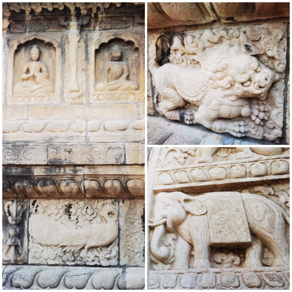 The diamond throne pagoda