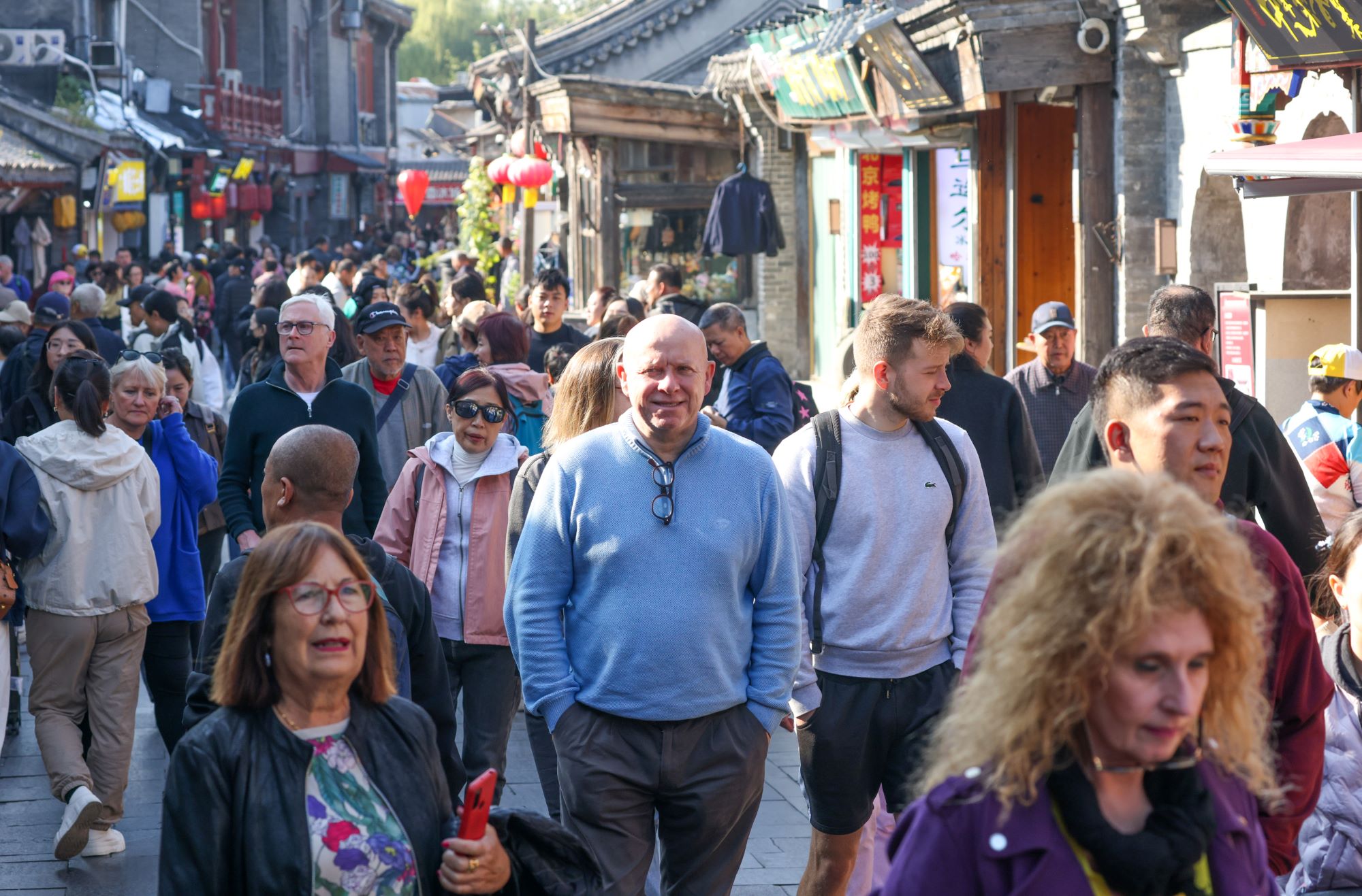 Foreign tourists