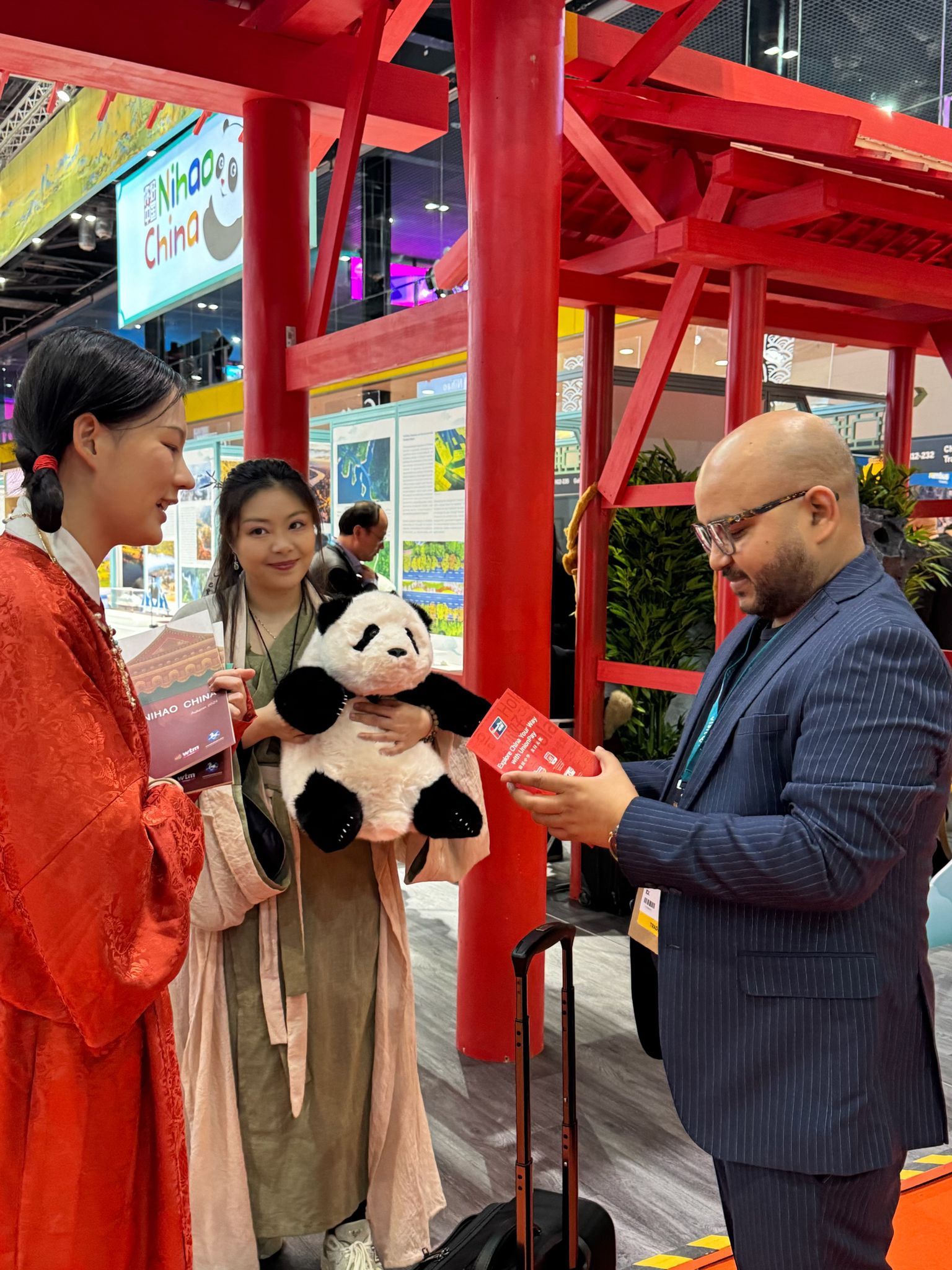 The China Pavilion at World Travel Market.