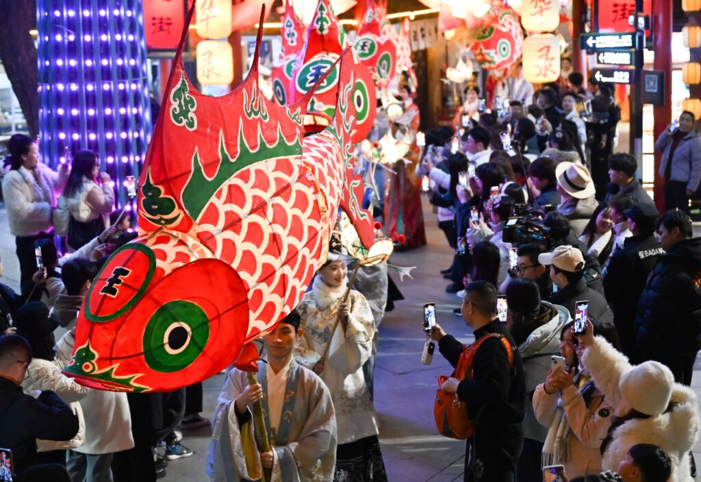 fish lantern parades