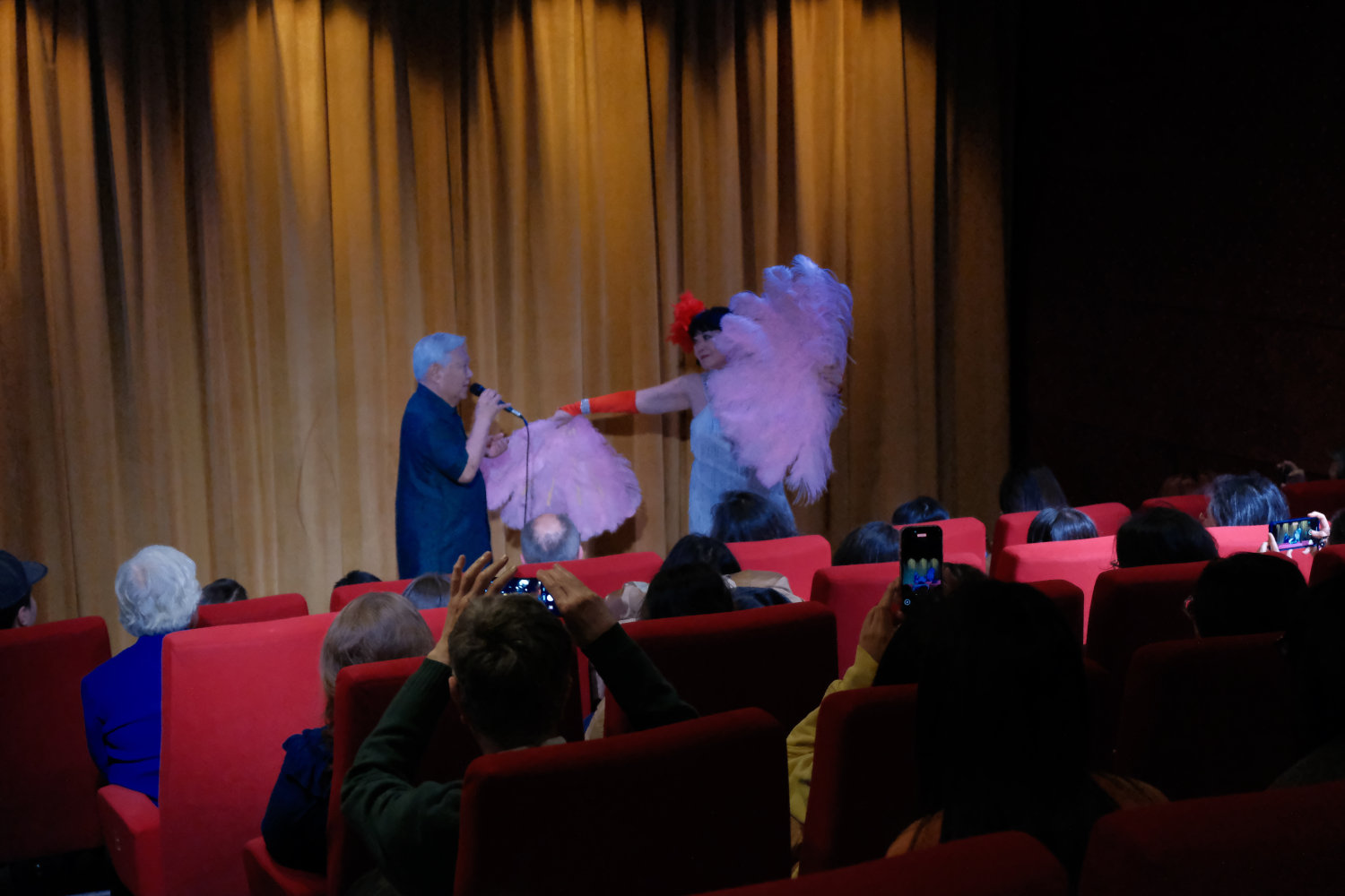 Grant Avenue Follies performing at The Garden Cinema. Credit, Katie Ou.
