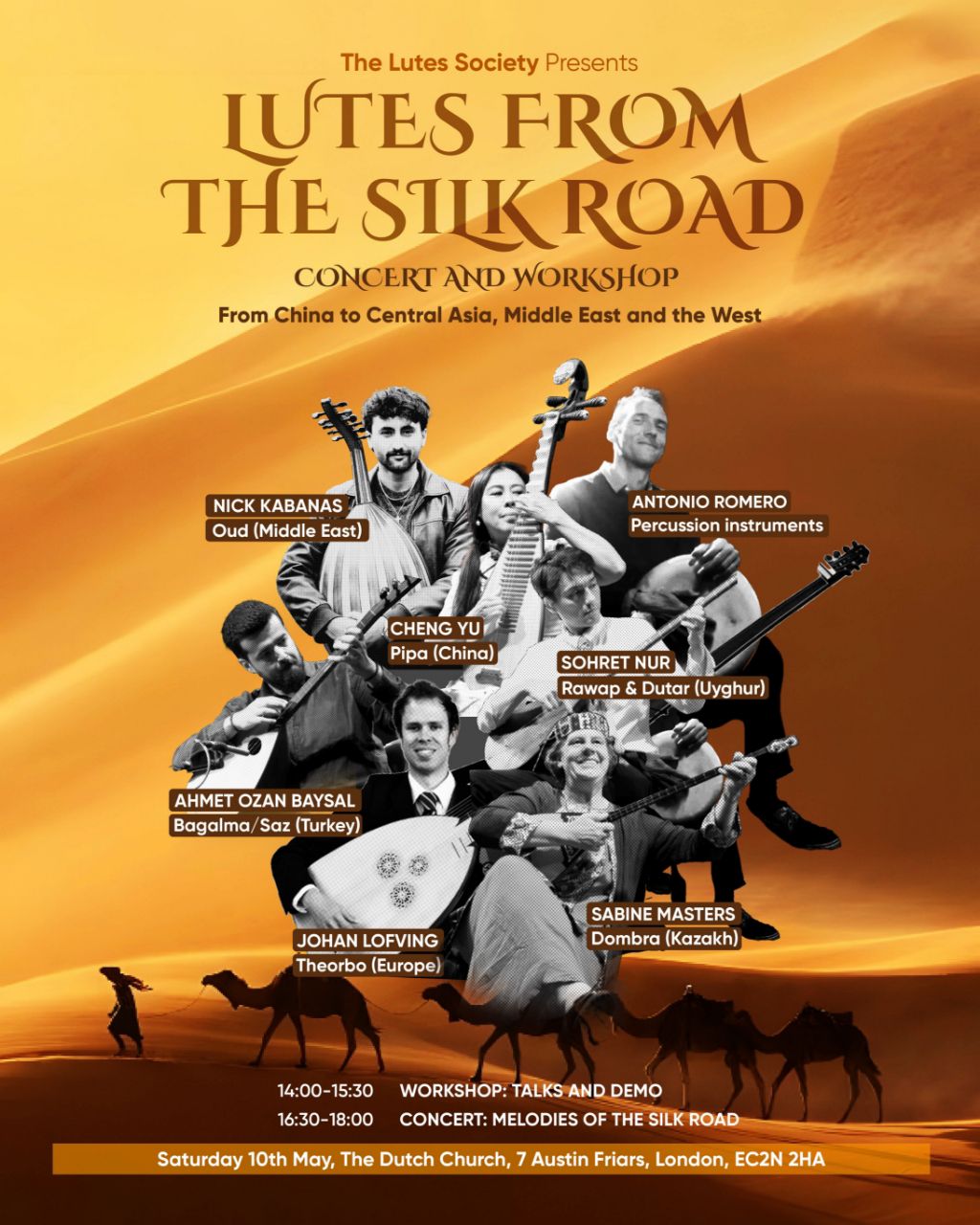 Lutes from the silk road