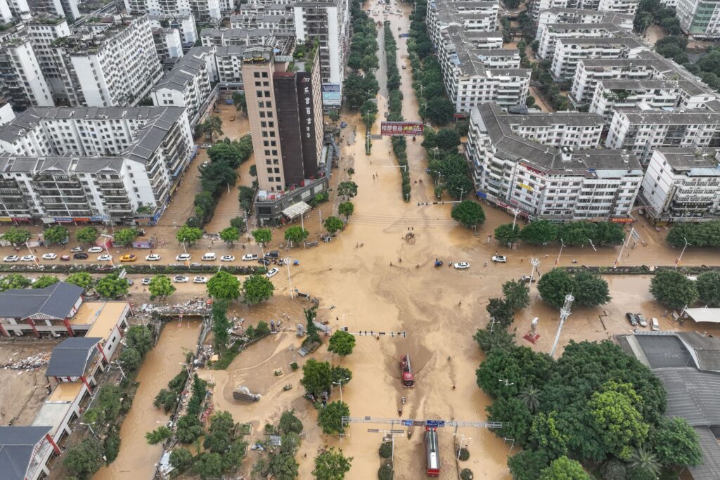 floodwaters