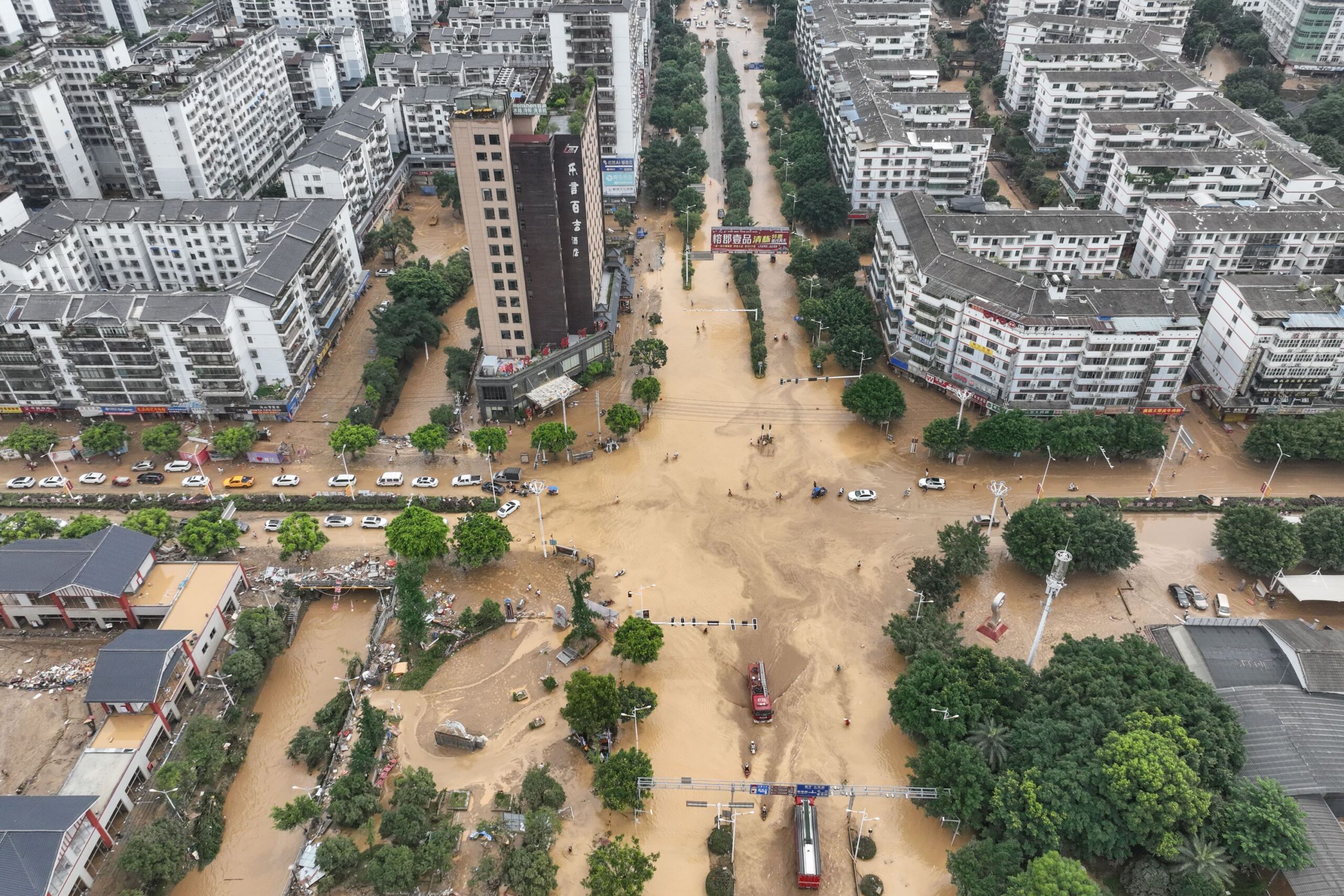 floodwaters