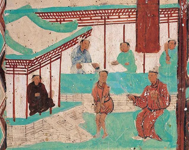 Dunhuang children murals