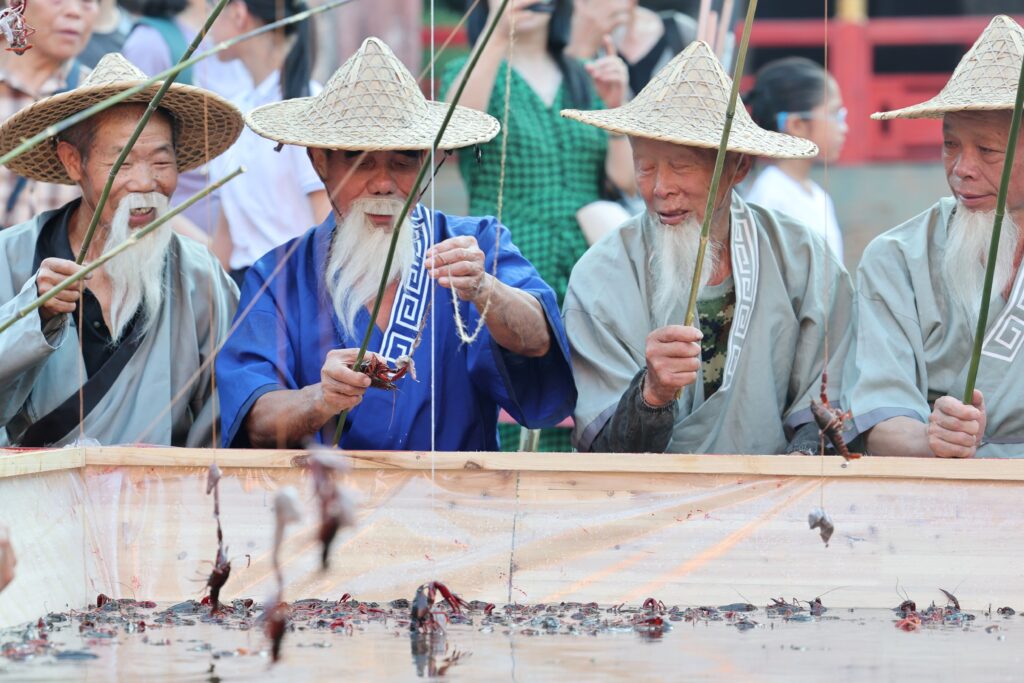 crayfish in China