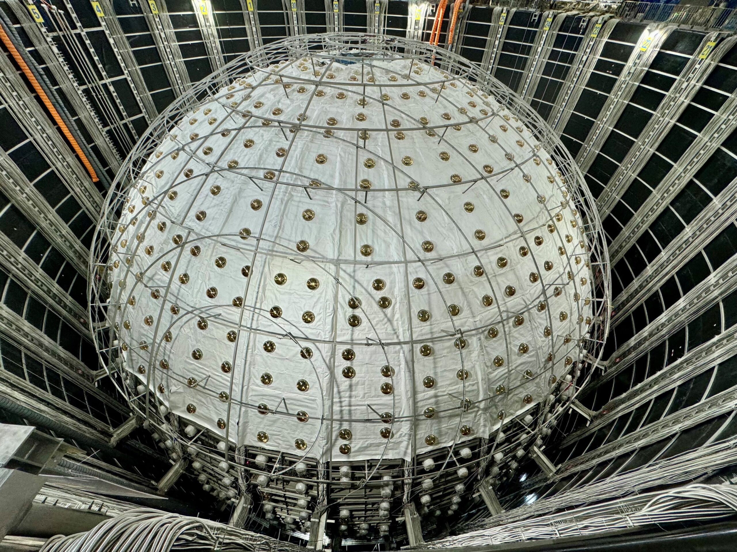 JUNO neutrino detector China