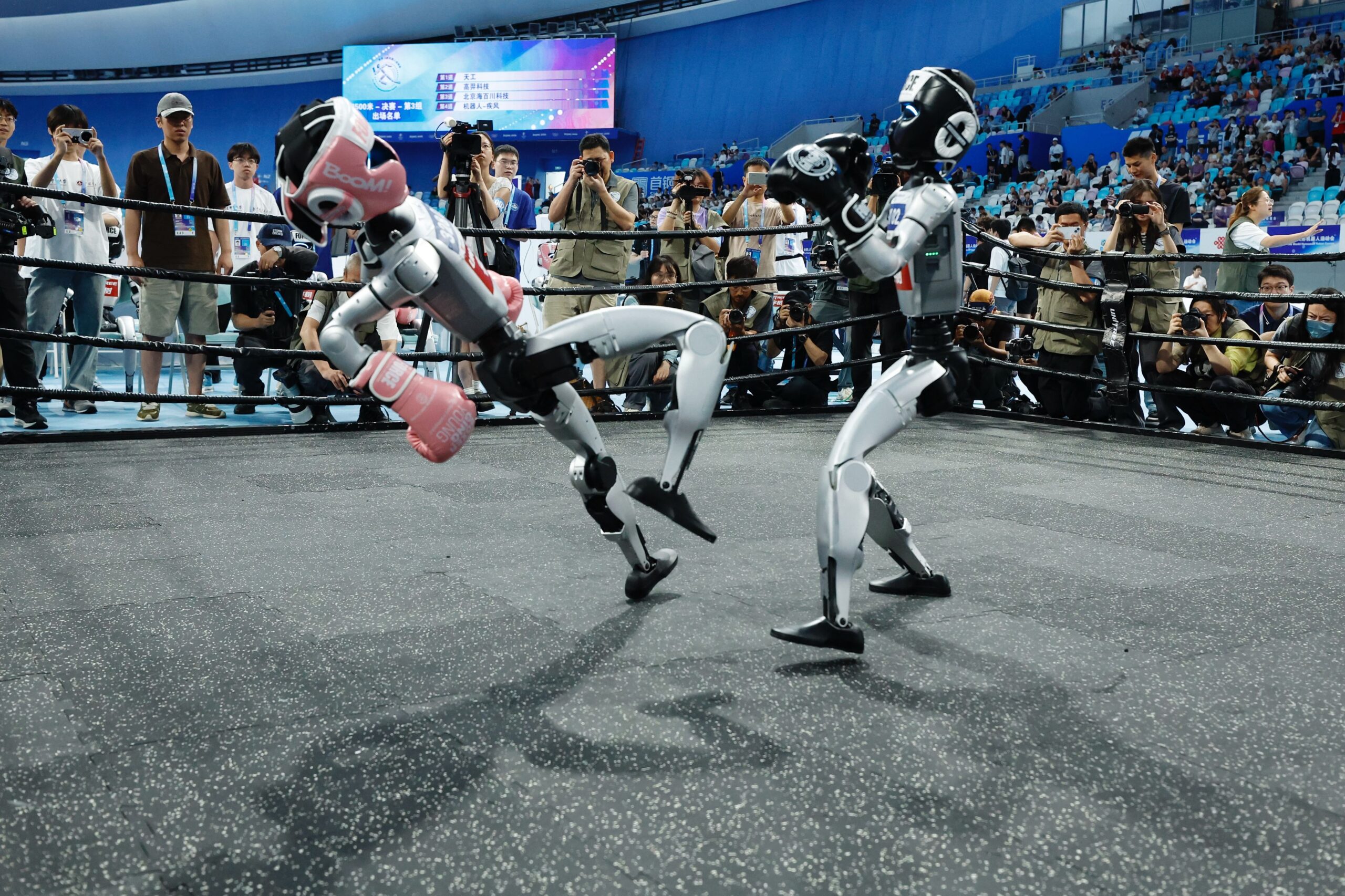 Robots freestyle combat