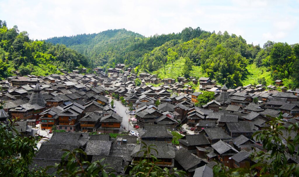 tourists in China