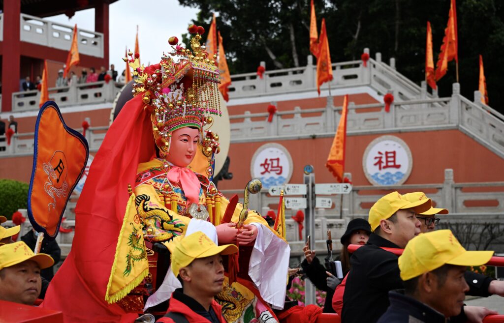 Mazu from Fujian to Paris