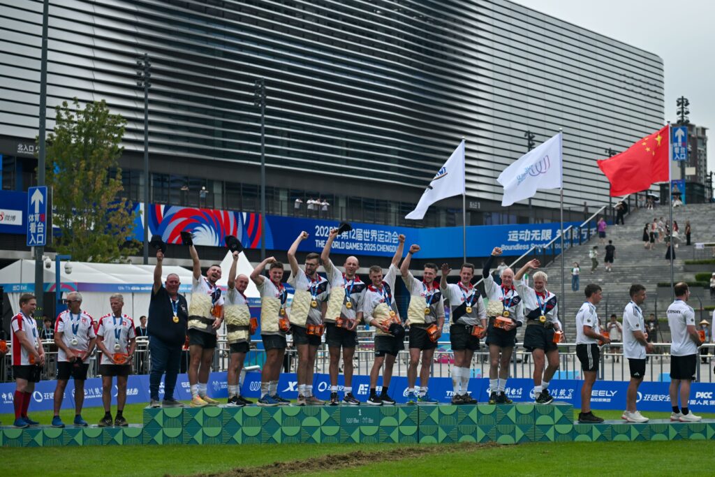 World Games tug of war gold