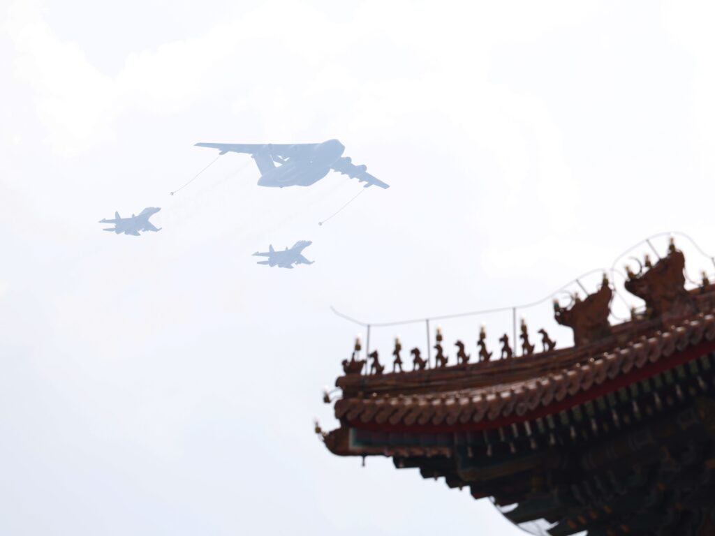 aerial refueling aircraft