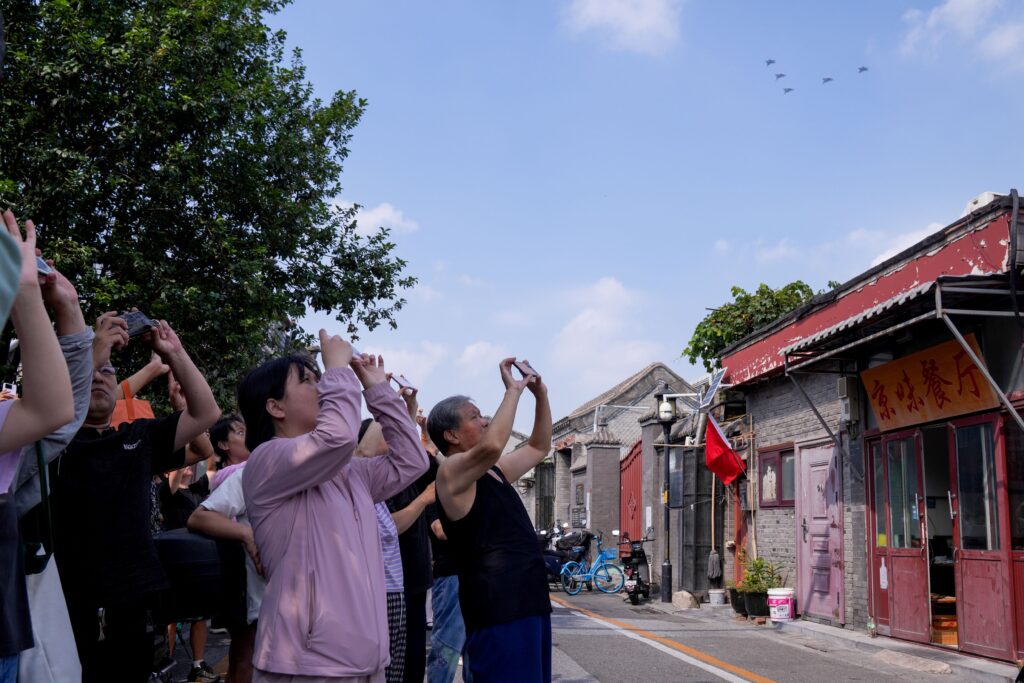 China Vday parad