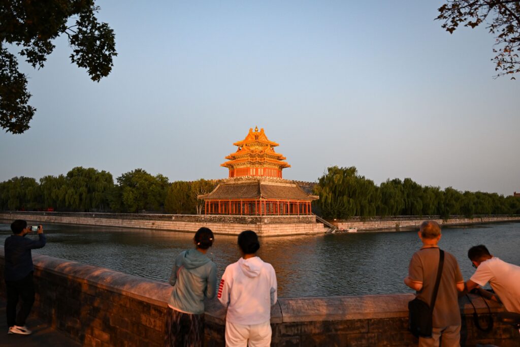 Corner Tower at the Forbidden City