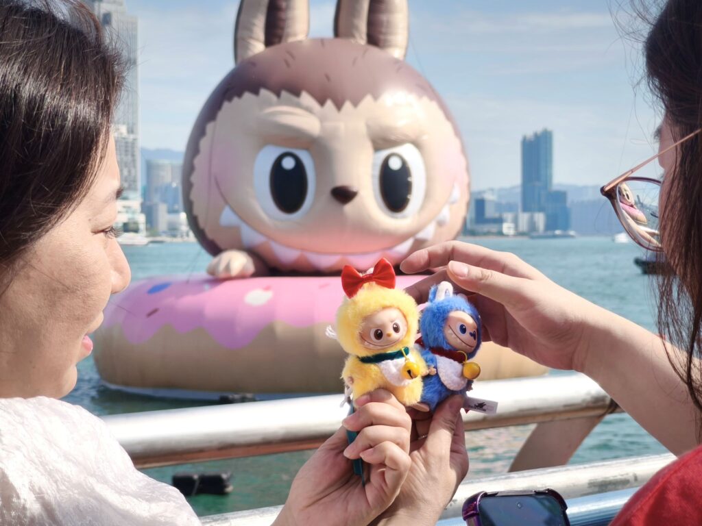 LABUBU inflatable sculpture