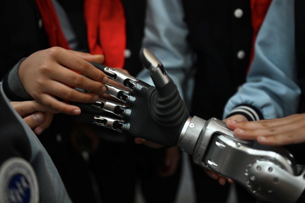 robot teacher in China