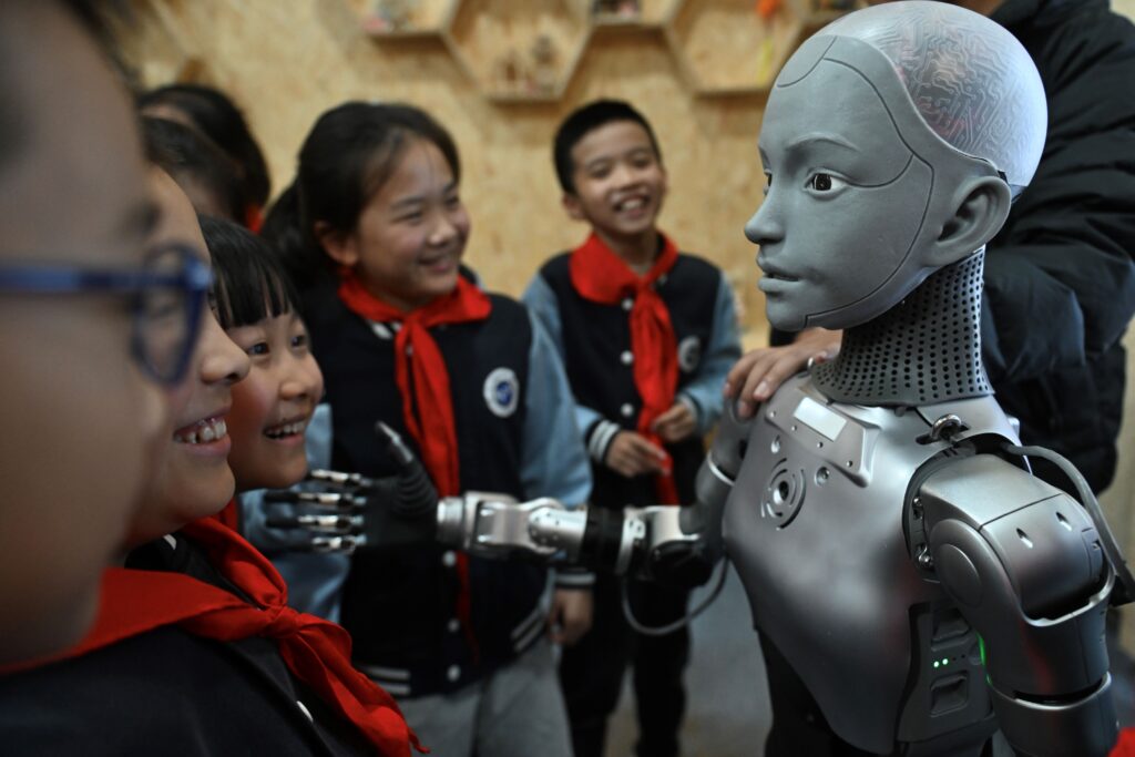 Xiao An robot teacher