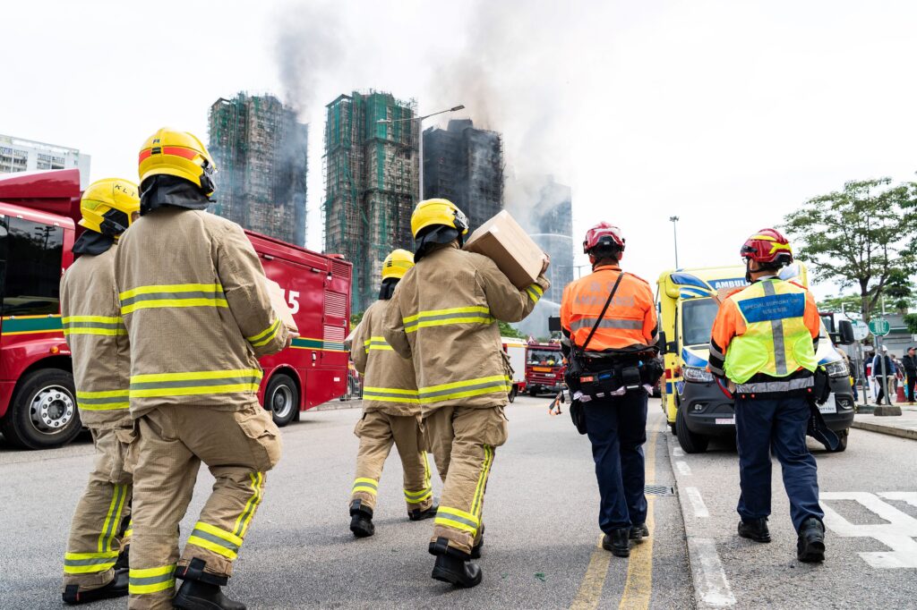 residential fire Hong Kong