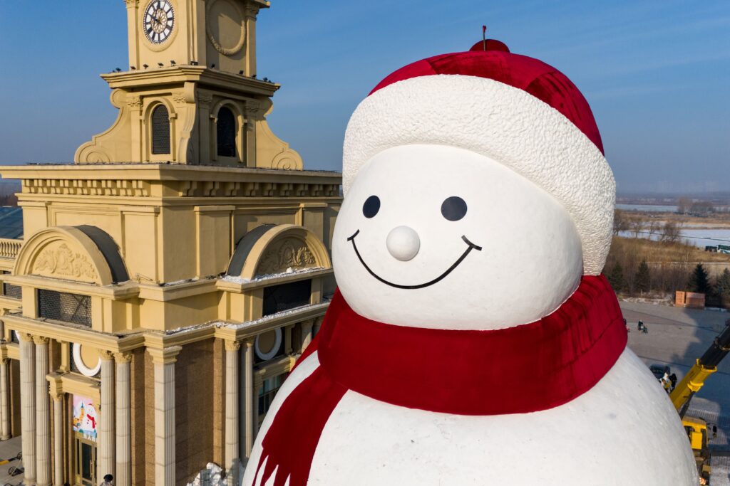 Harbin snowman