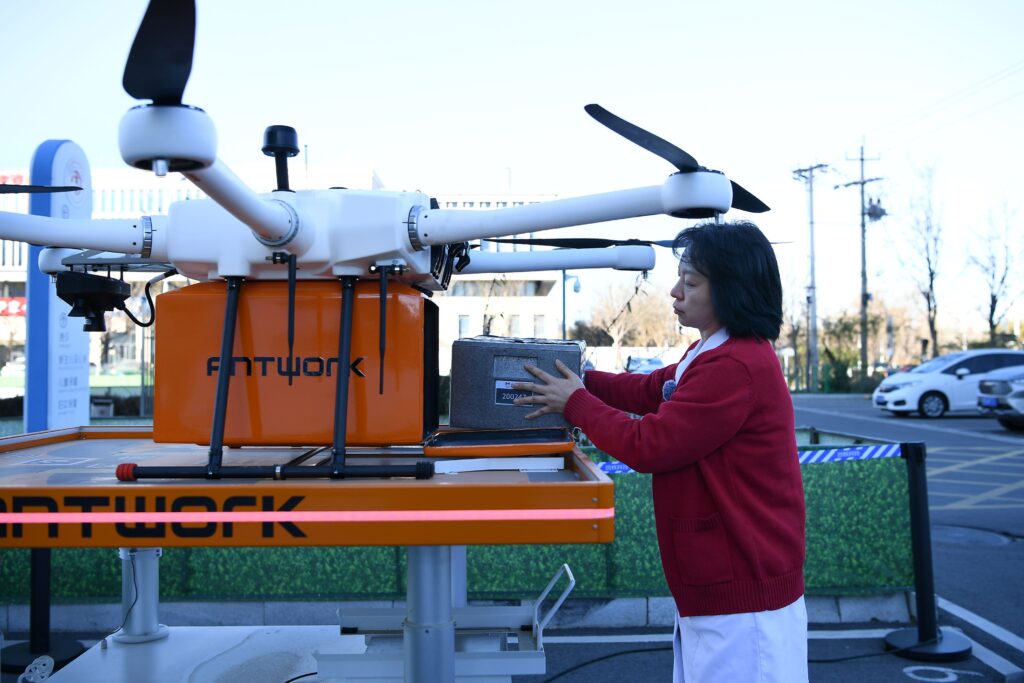 Life-Saving Drones Tianjin