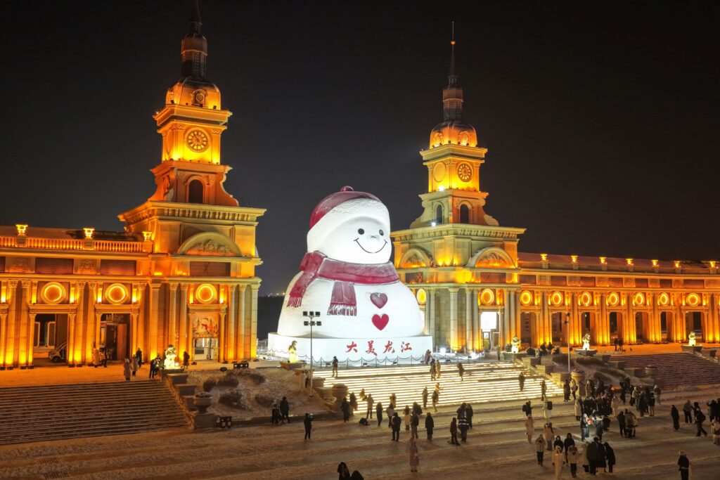Harbin snowman