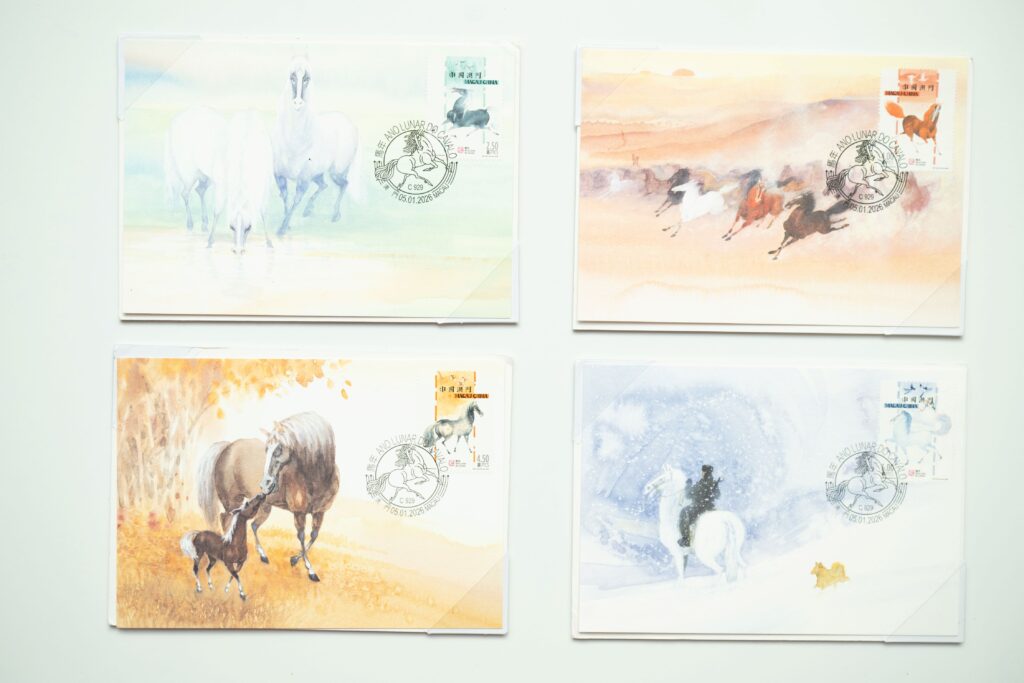 the Year of the Horse stamps