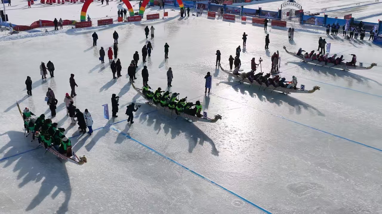 ice dragon boat race