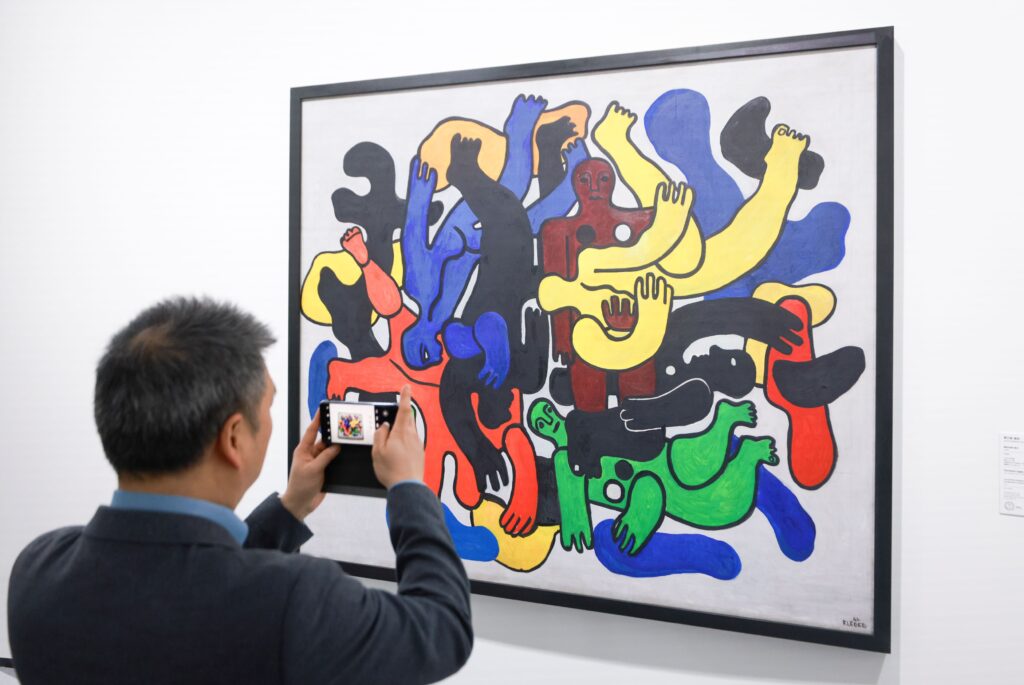 Fernand Léger - Divers, Blue and Black