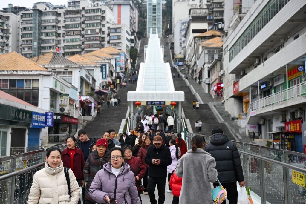 Wushan’s Shennyu Escalator