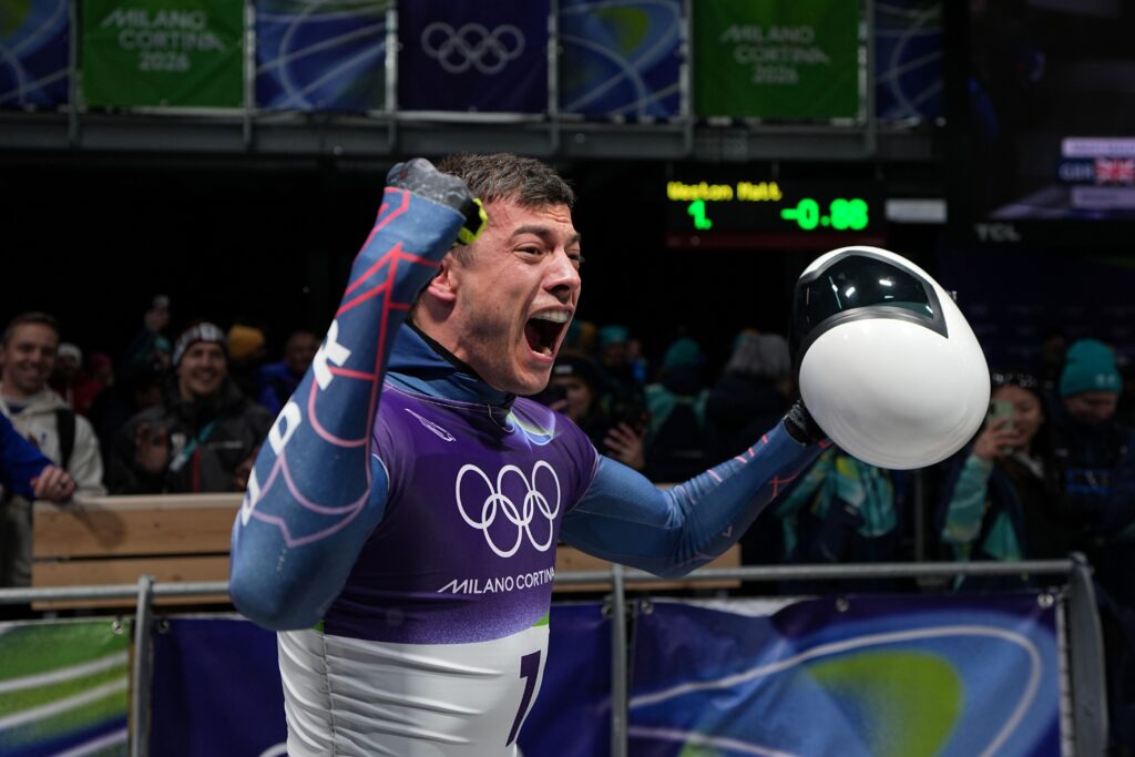 Matt Weston Milano Cortina 2026 Winter Olympics
