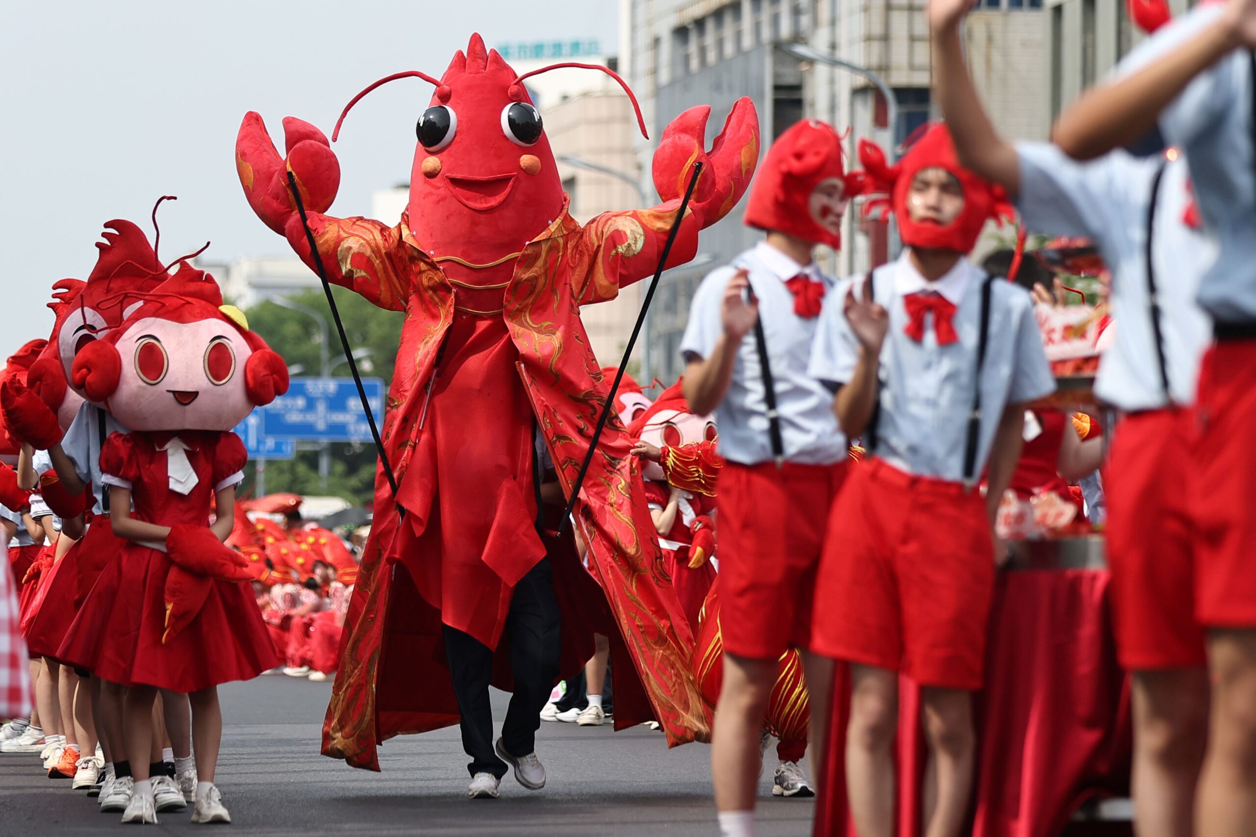 Xuyi crayfish industry