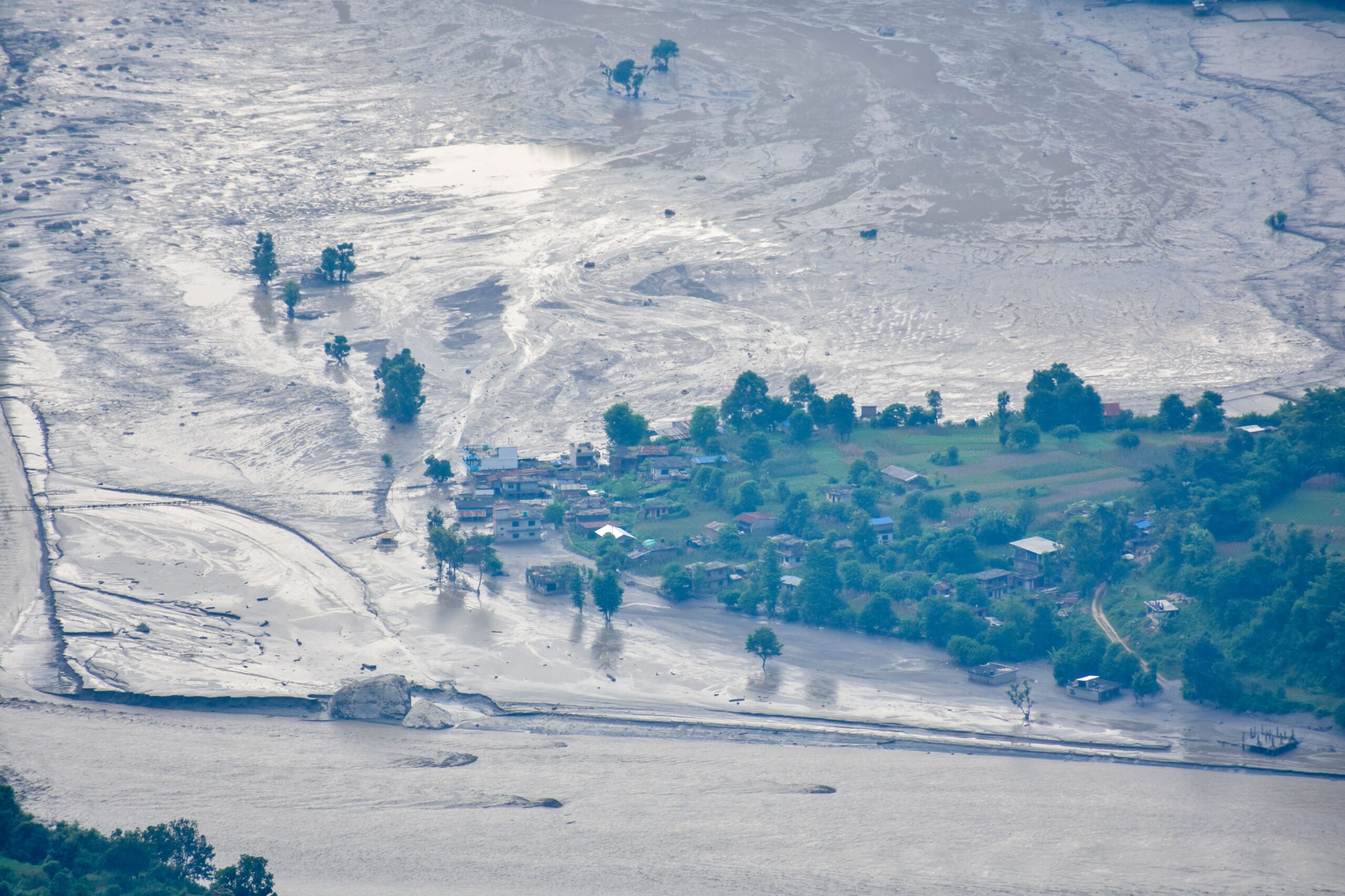 Tibet mudslide rescue