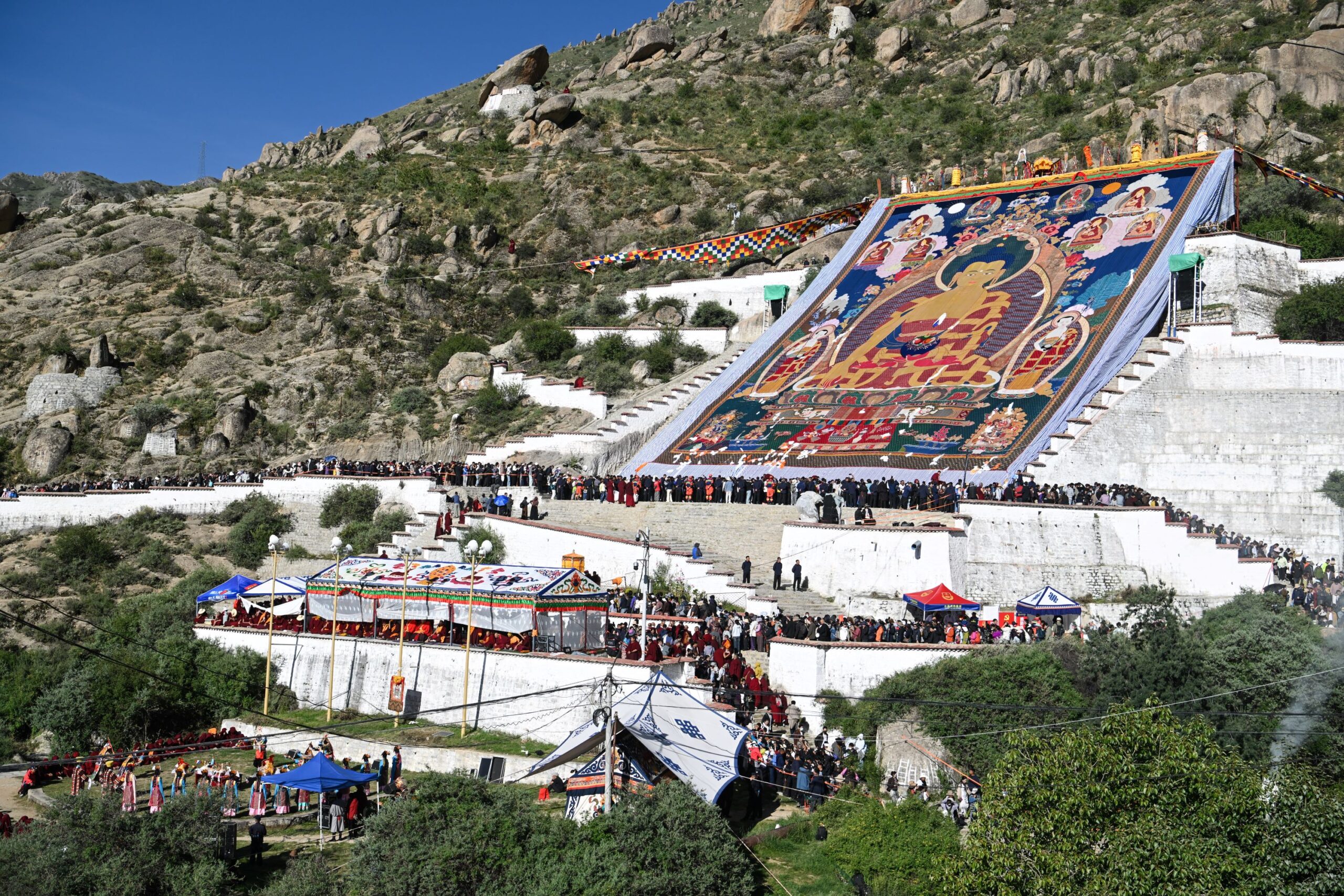 Shoton Festival in Lhasa