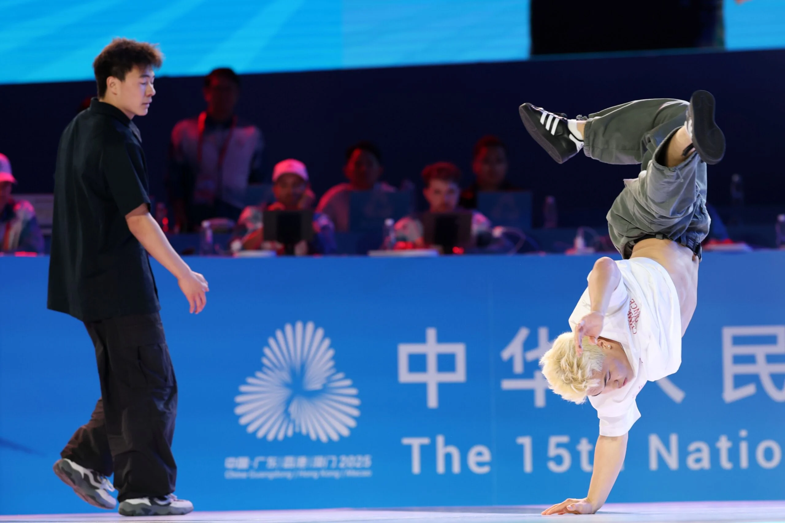 China breakdancing martial arts