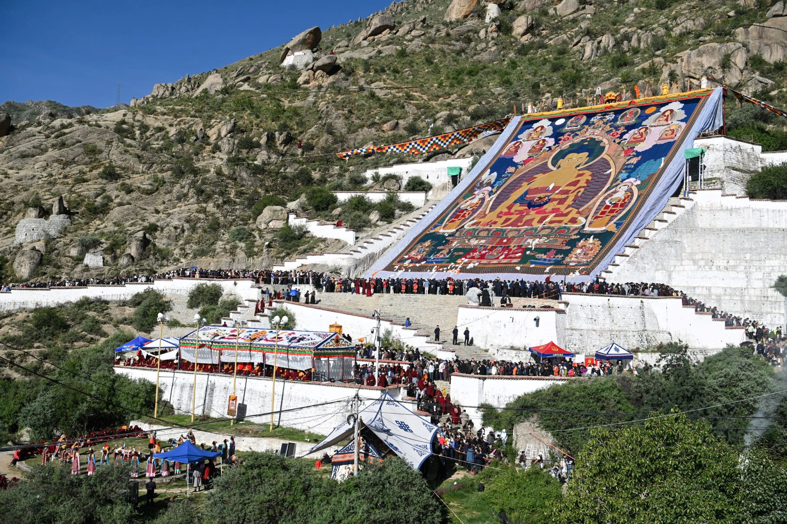 Shoton Festival in Lhasa